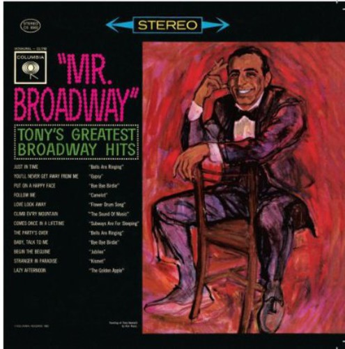 the album cover for Tony Bennett - Mr Broadway