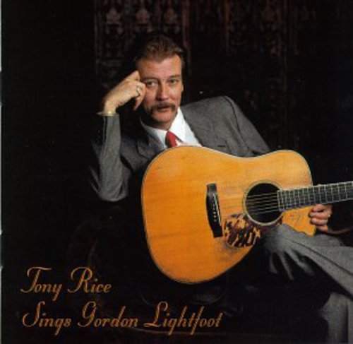 the album cover for Tony Rice - Songs Gordon Lightfoot