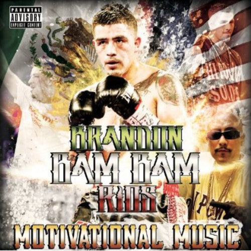 the album cover for Brandon Rios bam Bam - Motivational Music