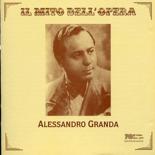 Granda,alessandro - Tenor Arias: Rigoletto, Traviata, Et Al - Music CD