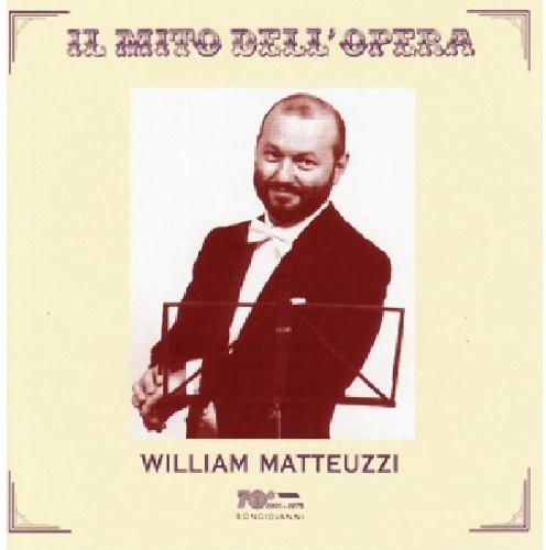 Matteuzzi,william - Recital - Music CD
