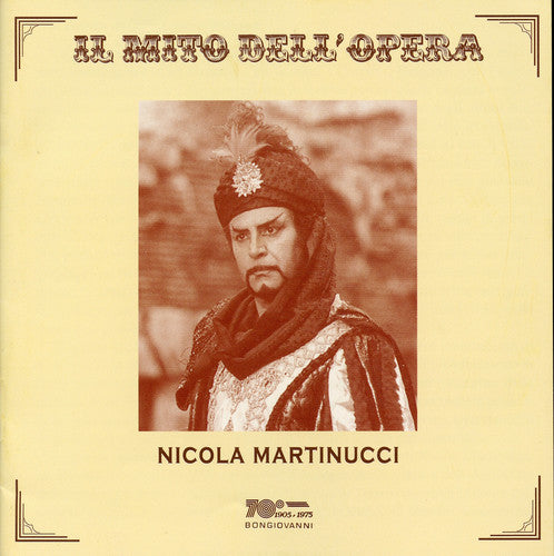 Martinucci,nicola - Il Mito Dell Opera - Music CD