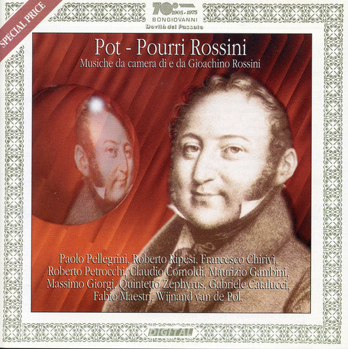 the album cover for Rossini / Pellegrini / Ripesi - Pot-Pourri