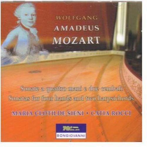 Mozart / Siene / Rocci - Sonatas For 4 Hands & Two Harpsichords - Music CD