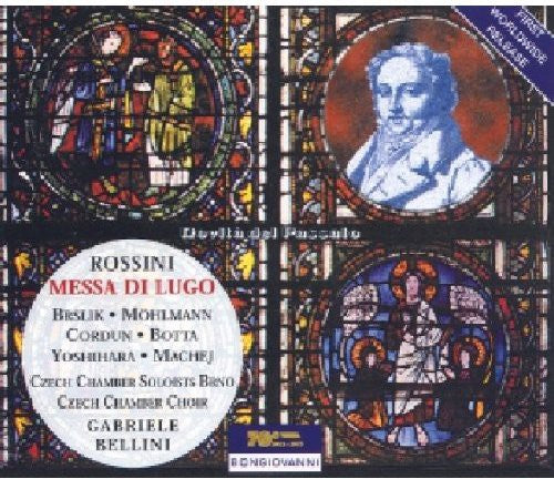 the album cover for Gabriele Bellini - Messa Di Lugo Vespro Lughese