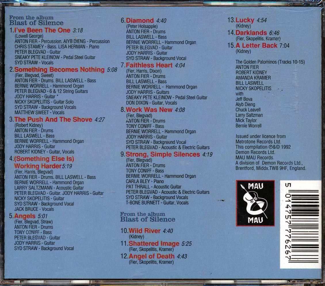 The Golden Palominos - A History: Volume 2 1986-1989 Music CD