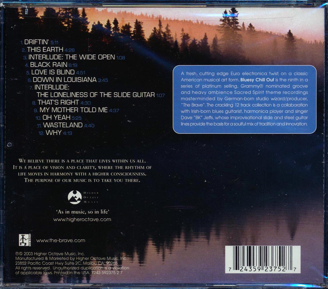Sacred Spirit - Volume 9 Bluesy Chill Out Music CD