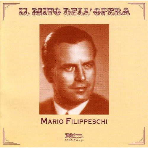 the album cover for Mario Filippeschi - Opera Arias