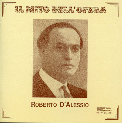the album cover for Roberto Dalessio - La Sonnambula, la Favorita / Rigoletto