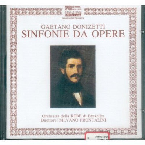 Donizetti / Frontalini / Belgian Rso - Opera Overtures - Music CD