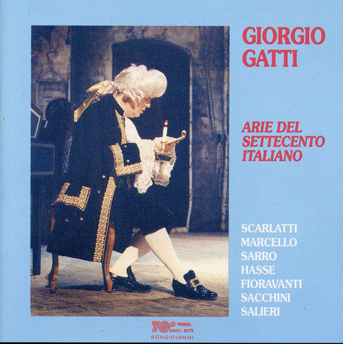 the album cover for Giorgio Gatti - Italian Opera Arias