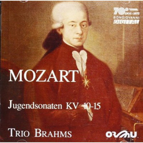 Mozart / Trio Brahms - Jugendsonaten Kv 10-15 Per Pianoforte / Violino E - Music CD