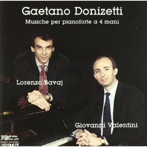 Donizetti / Bavaj / Valentini - Music For 4 Hand Piano - Music CD