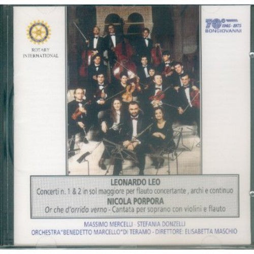 the album cover for Elisabetta Maschio - Concerti Per Flauto / Archi E Basso Continuo NN 1