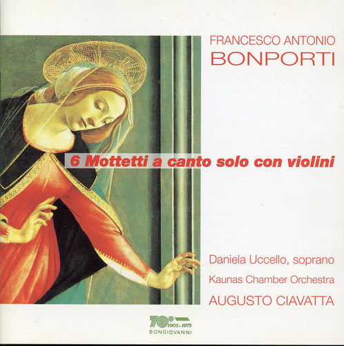 Bonporti / Uccello / Kaunas Chamber Orchestra - 6 Motets For Solo Voice & Violin - Music CD