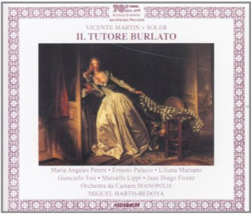 the album cover for Martin Y Soler / Peters / Lippi / Palacio - Il Tutore Burlato (S.F. 1994)