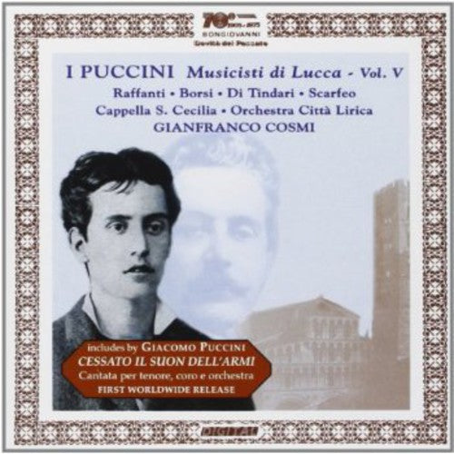 the album cover for Gianfranco Cosmi - I Puccini: Musicisti Di Lucca 5 / Various