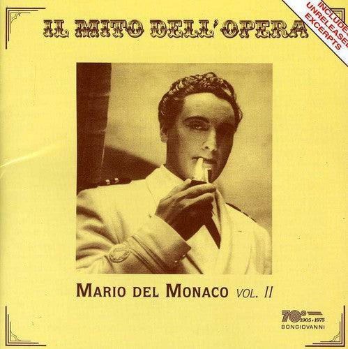 the album cover for Del Mario Monaco - Madama Butterfly / Il Trovatore / la Fanciulla Del