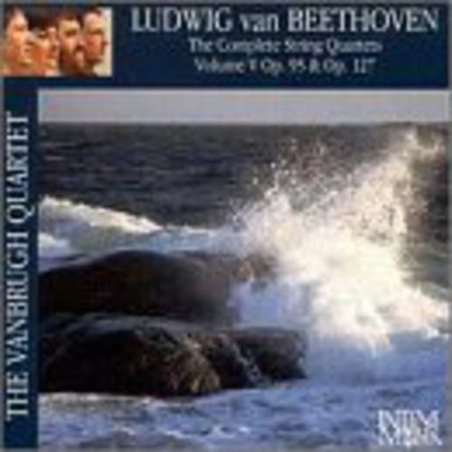 the album cover for L.V. Beethoven - String Quartet in F minor Op 95