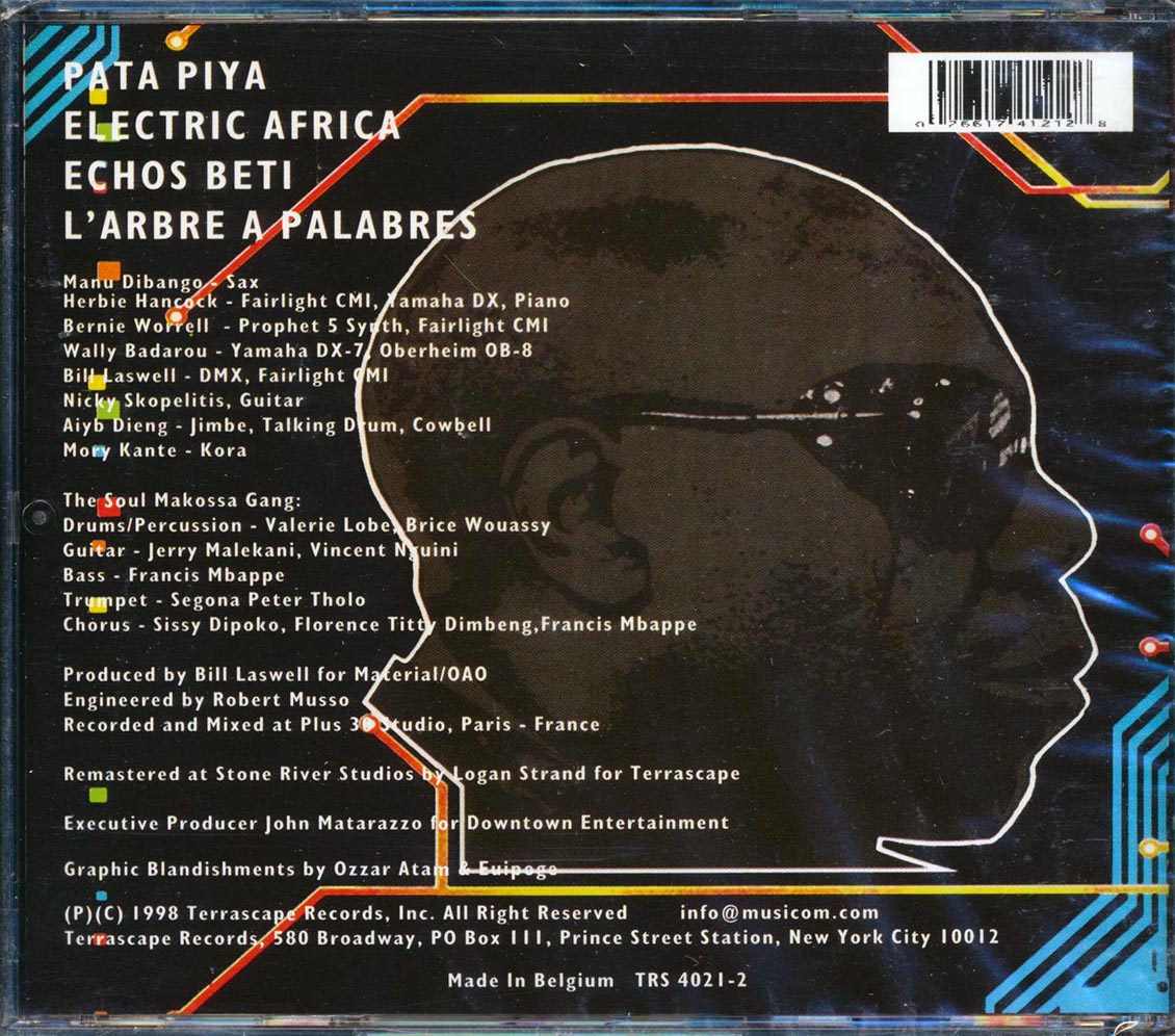 Manu Dibango - Electric Africa Music CD