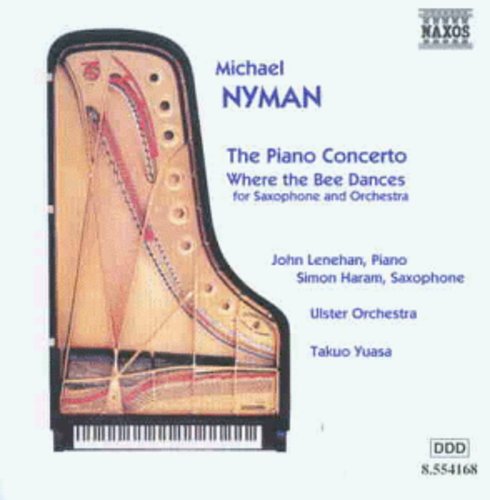 the album cover for John Lenehan - Piano Concerto / Where the Bee Dances