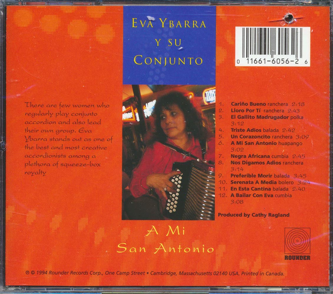 Eva Ybarra Y Su Conjunto - A Mi San Antonio (incl. large booklet) (marked/ltd stock) Music CD