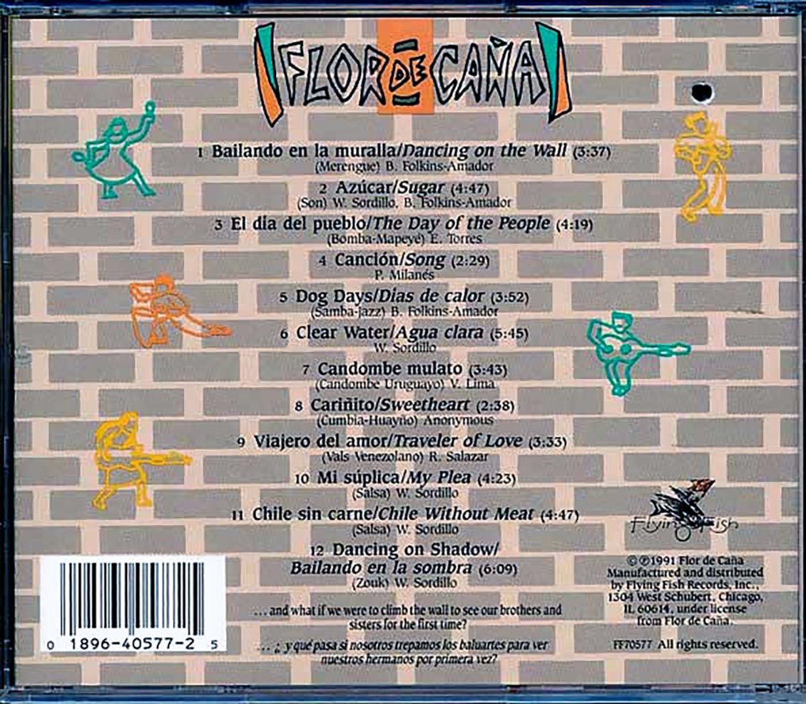 Flor De Cana - Dancing On The Wall / Bailando En La Muralla (incl. large booklet) (marked/ltd stock) Music CD