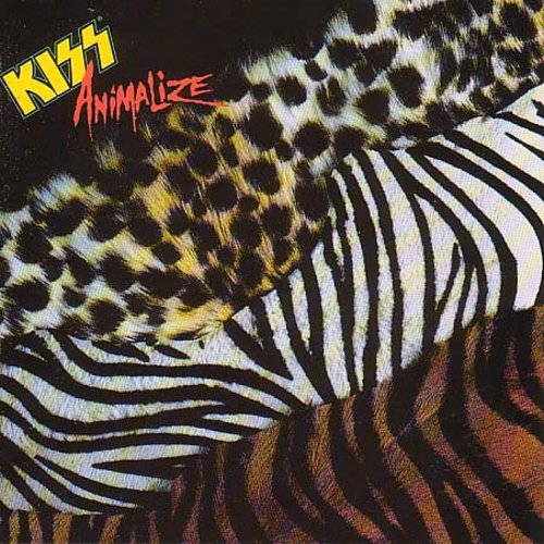 the album cover for KISS - Animalize (remastered)