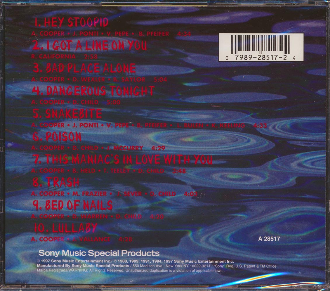 Alice Cooper A Nice Nightmare Music CD