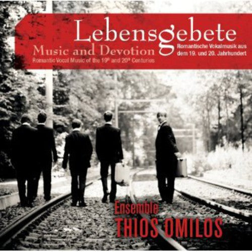 the album cover for Thios Omilos - Lebensgebete (Music & Devotion): Romantic Vocal