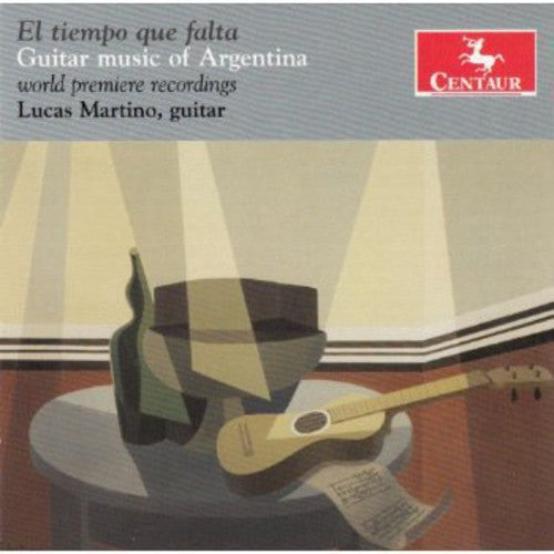the album cover for Botta / Lucas Martino - El Tiempo Que Falta: Guitar Music of Argentina
