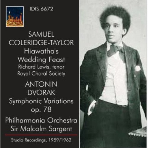 the album cover for Sir Malcolm Sargent - Hiawatha's Wedding Feast / Symphonic Variations