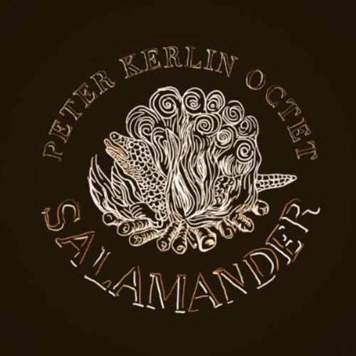 the album cover for Peter Kerlin Octet - Salamander