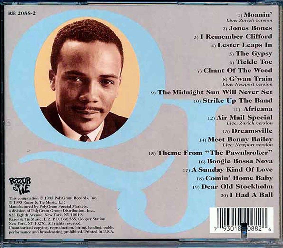Quincy Jones & His Orchestra - Pure Delight: The Essence Of Quincy Jones & His Orchestra 1953-1964 (incl. large booklet) (marked/ltd stock) Music CD