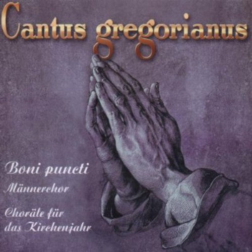 the album cover for Boni Puncti - Männerchor - Cantus Gregorianus: Hymns for Church Year