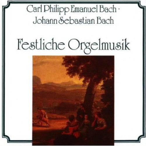 the album cover for Bach / Feller / De Paste - Organ Music