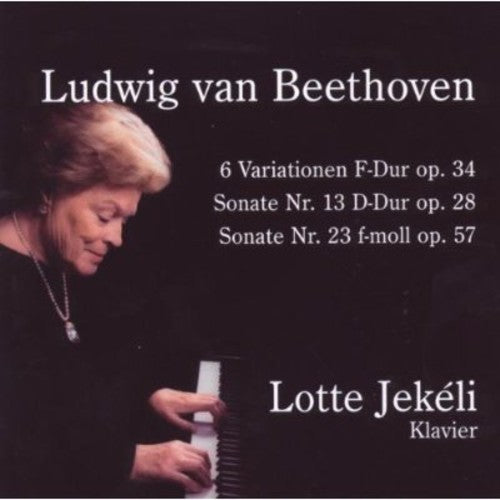 the album cover for Lotte Jekéli - Sonatas
