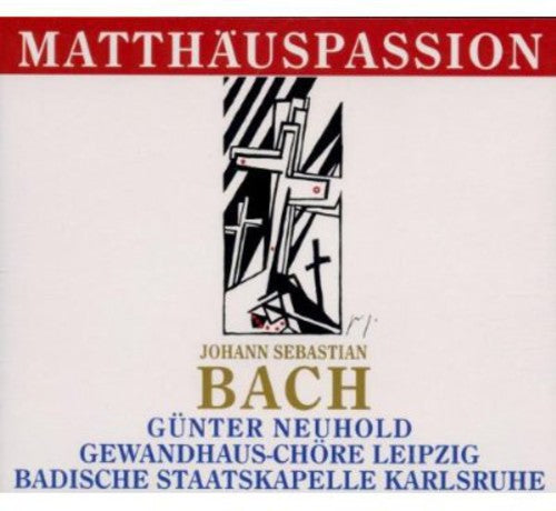 the album cover for Badische Staatskapelle - St Matthews Passion BWV 244