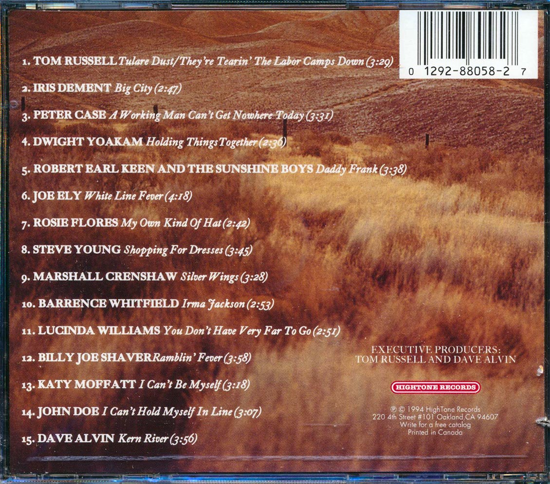 Dwight Yoakam, Lucinda Williams, Etc. - Tulare Dust: A Songwriters' Tribute To Merle Haggard (marked/ltd stock) Music CD