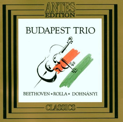 the album cover for Budapest - Budapest Trio Plays Rolla Beethoven / Dohnanyi