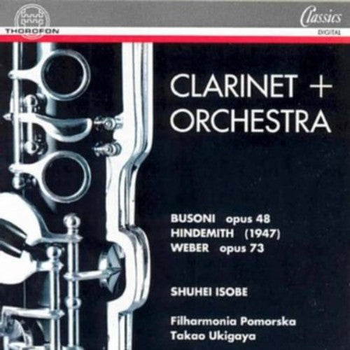 the album cover for Filharmonia Pomorska - Clarinet & Orch