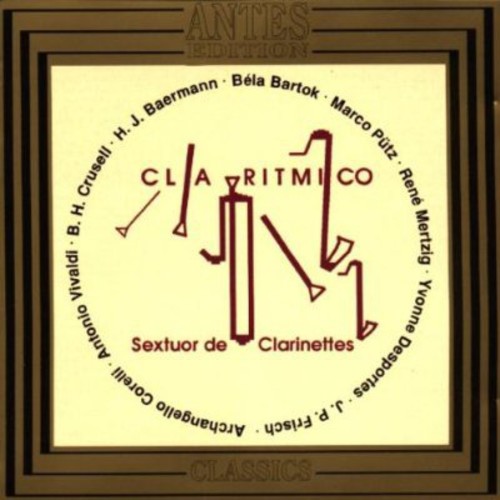the album cover for Claritmico - Claritmico Klarinettensexte