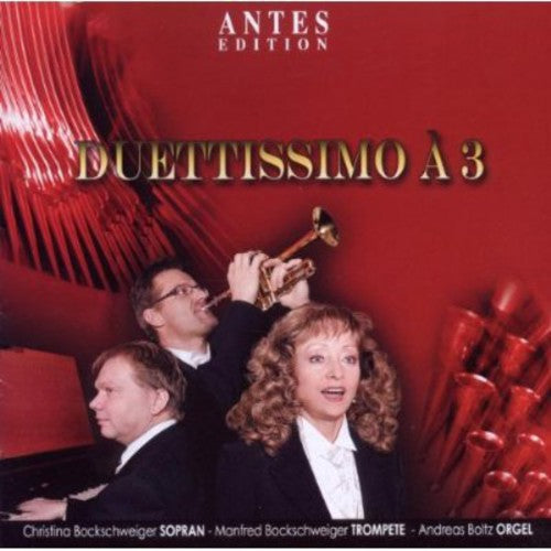 the album cover for Christina Bockschweiger - Duettissimo a 3