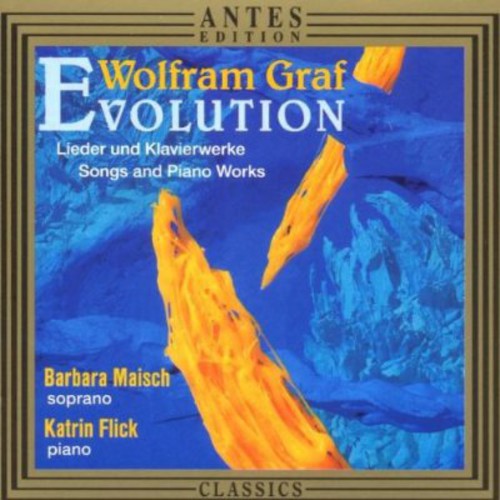 the album cover for Barbara Maisch - Evolution Songs & PN WKS