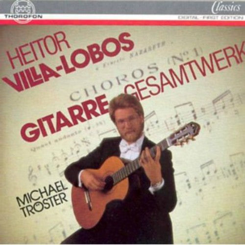 the album cover for Michael Tröster - Works for Solo Guitar