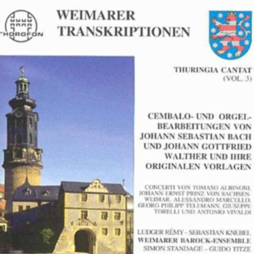 Bach,j.s. / Weimar Baroque Ensemble / Standage - Harpsichord & Organ Arr In Weimar - Music CD