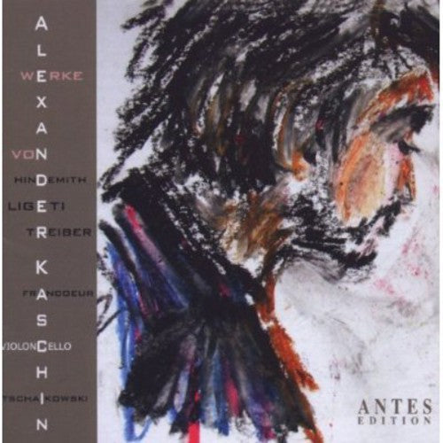 the album cover for Alexander Kaschin - Kashchin Violincello Works