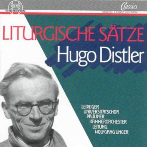 Distler / Pauliner Chamber Orch / Unger - Liturgial Works - Music CD