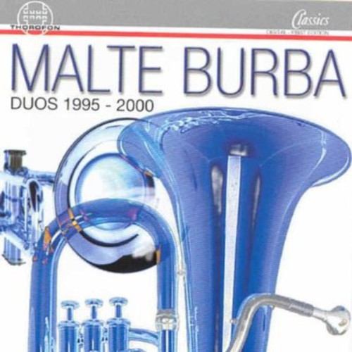 the album cover for Malte Burba - Duos 1995-2000