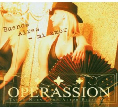 the album cover for Fabian Dobler - Operassion Tango Nuevo